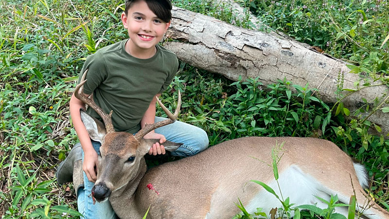 Carson's youth weekend buck