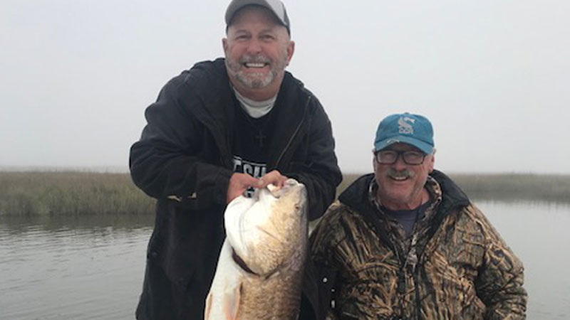 David “Rat” Chaisson's monster redfish