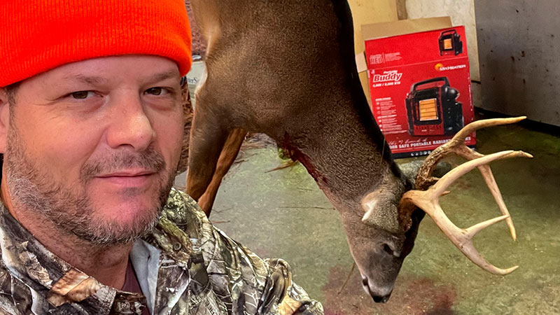 St. Helena Parish buck for Jeremy Landry