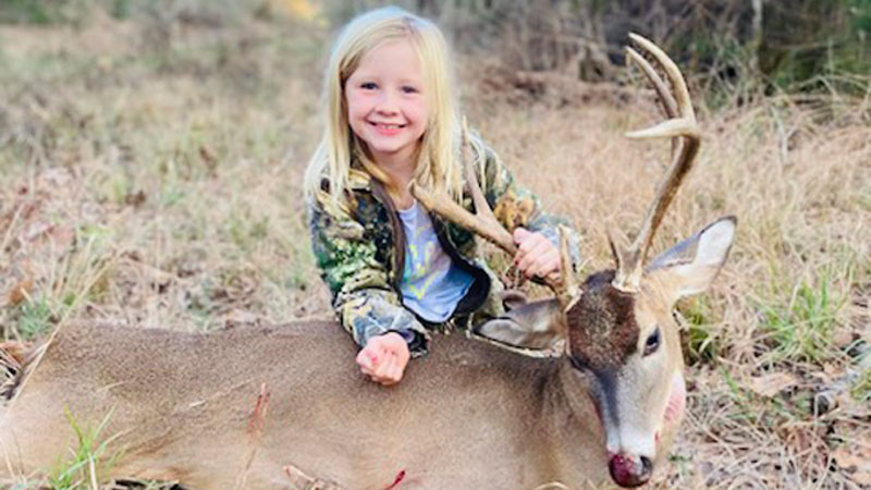 Hadley Grace gets her 5th buck