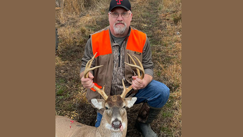 Claiborne Parish buck for Terry Davidson