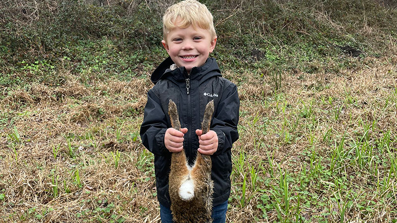 Gunner Allain's swamp rabbit