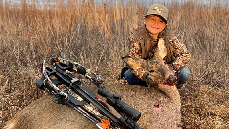 First deer for Hunter