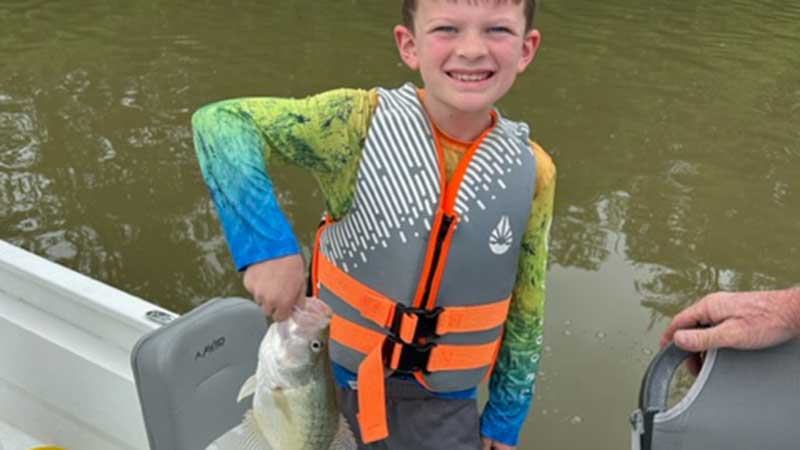 Chase Freeland's fishing trip