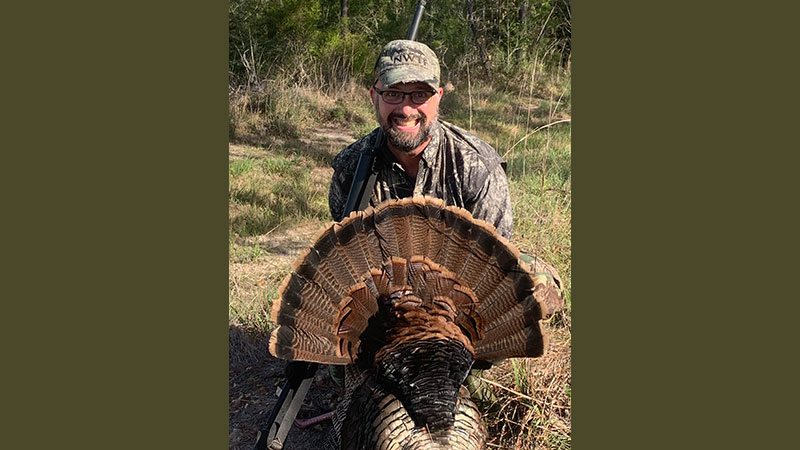 Matt Noel's first turkey