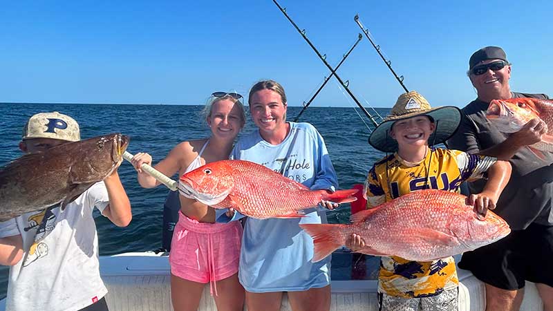 Venice family fishing trip