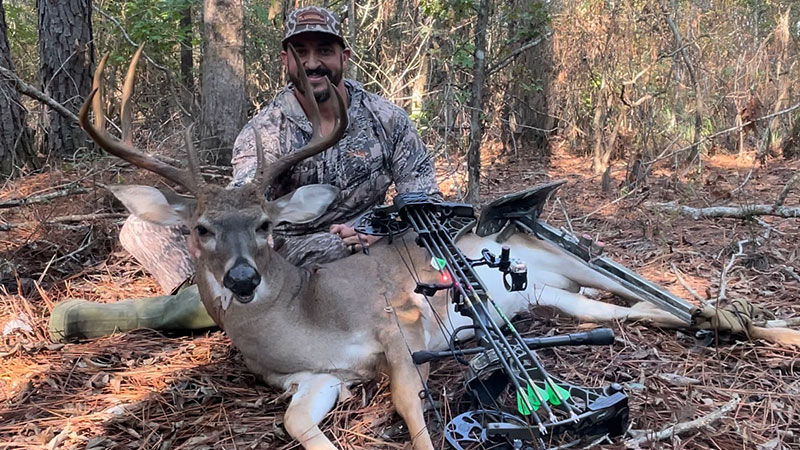 Ronny Dugas and his Area 8 buck