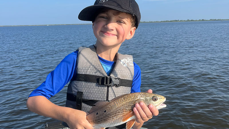 Eli Stelly's Lafitte fishing trip