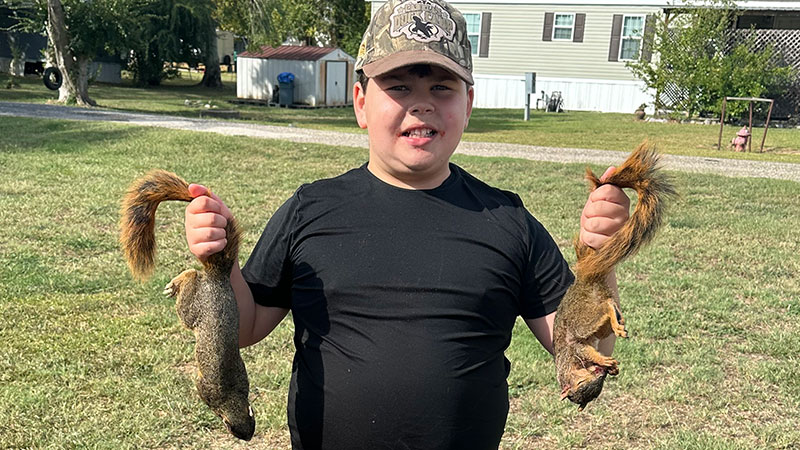 Cain's squirrel hunt