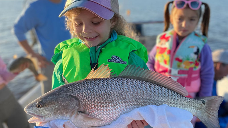 Reece Westcott's first redfish