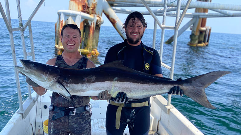 Nathan and Colin's offshore trip