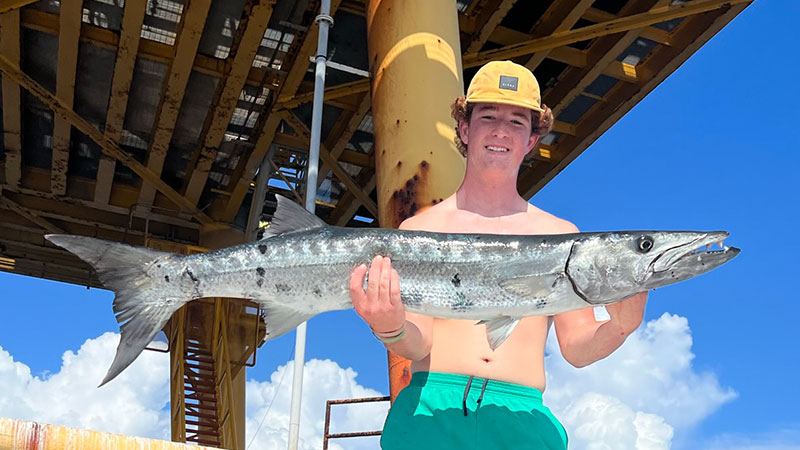 Cade Guidry's barracuda