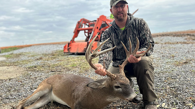 William Walker's big Natchitoches Parish buck