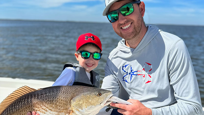 Kannon’s first inshore trip
