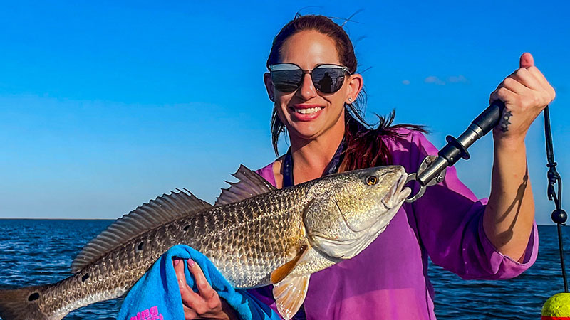Kelli's 19-inch redfish