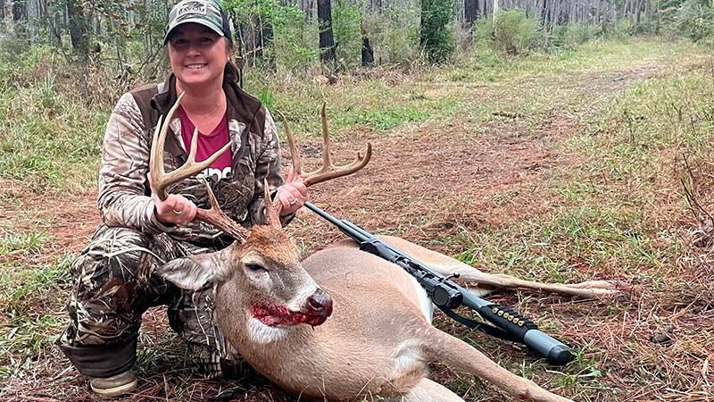 Ashley Henry's wall hanger buck
