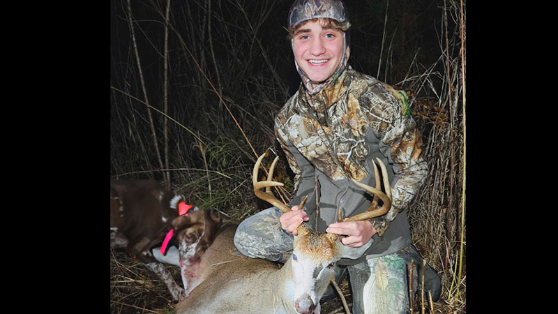 Micah Palmer's first buck