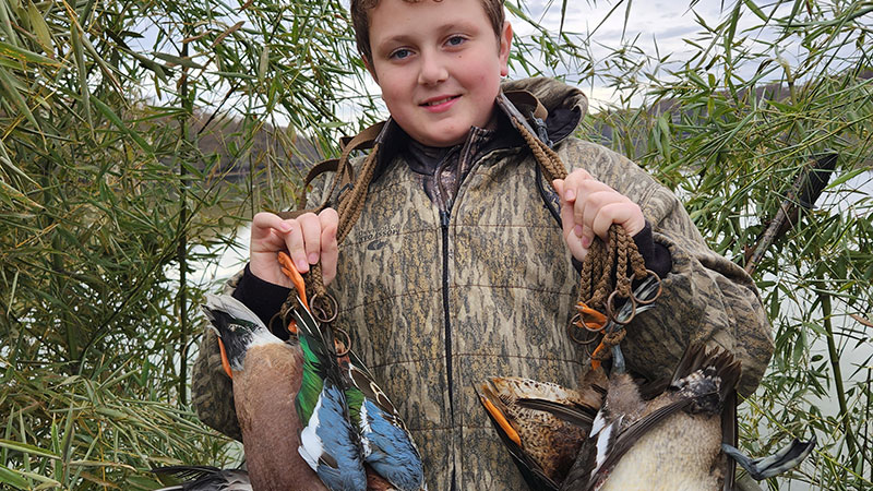 Carson Normand's Spring Bayou WMA hunt