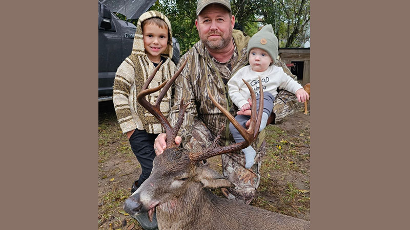 Scott Wylie's trophy buck