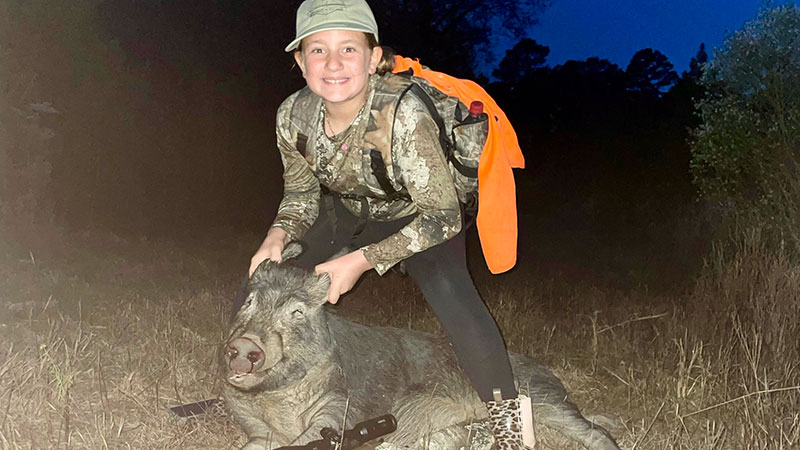 Ruby Warford's hog