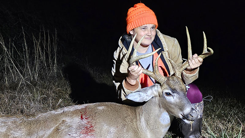 Ashly Shaw's Bienville Parish buck