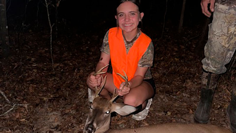 Paiton Middleton's 8-point buck