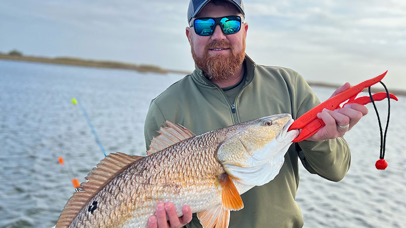 My friends and I fished Hopedale on Dec. 14-Dec. 16 in some pretty rough weather conditions with wind gusts upwards of 30 miles an hour in a pontoon boat.