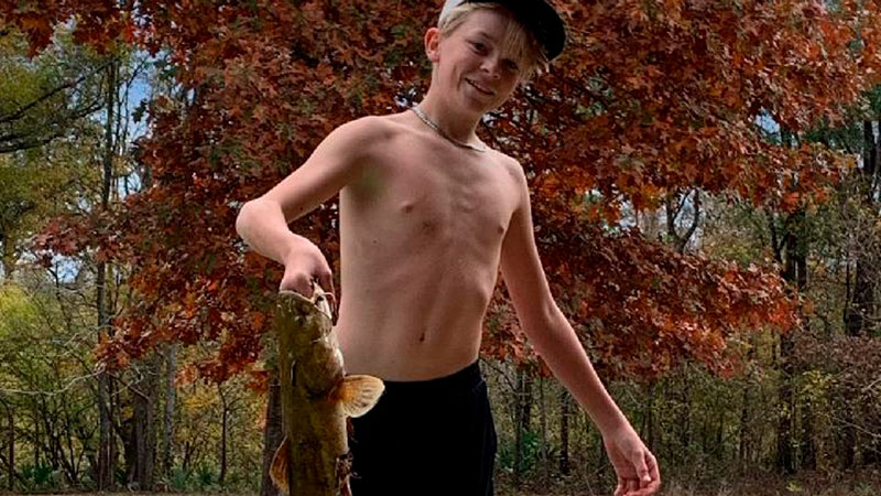 Jacob Peters with hand grabbed Op