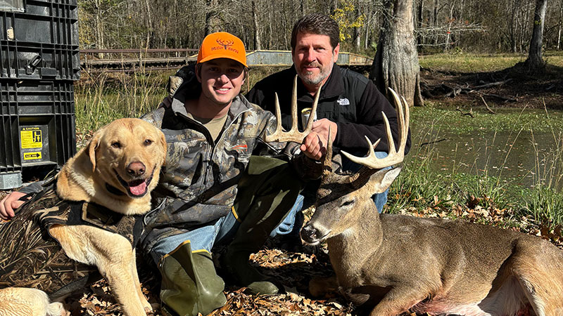 Seth Andrus gets big buck