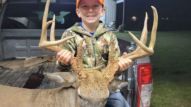 Landry Martel's big buck