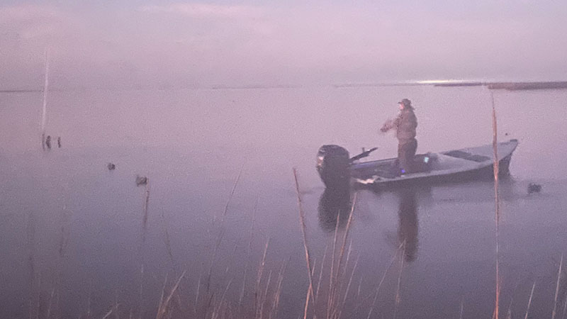 Jeffrey Bell in Lena Lagoon