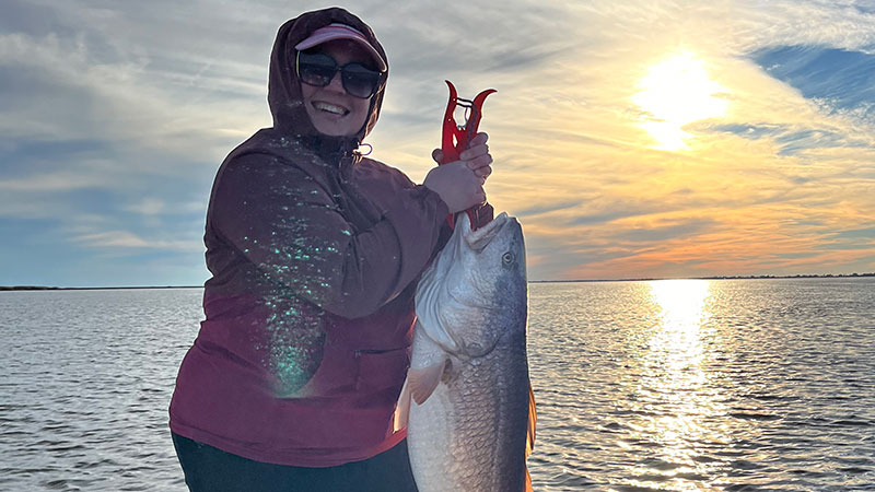 Denise Latiolais gets big bull red