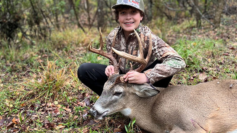 Keller Clouatre's buck