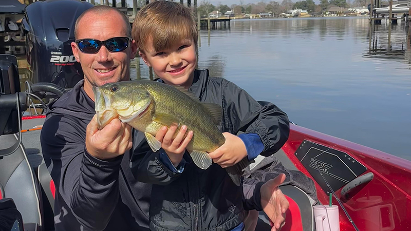 Charles Leonard's first bass
