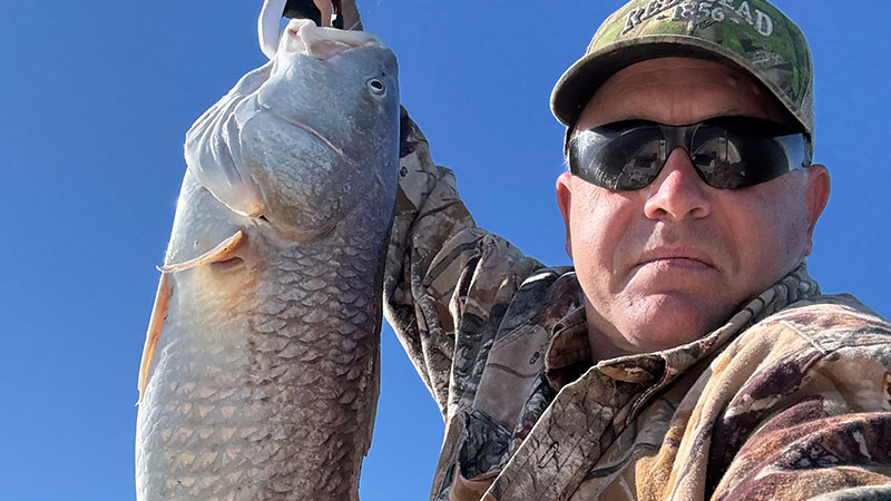 John White's 33-inch redfish