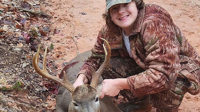 John Shelby Dupont's first buck