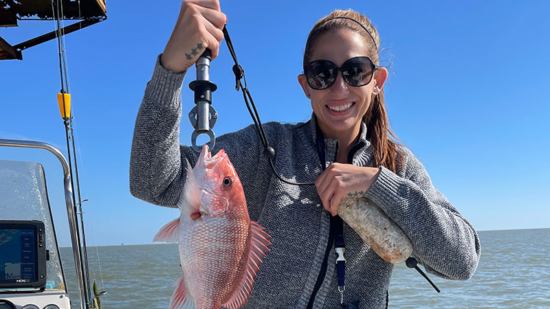 Kelli Chauvin Belanger's red snapper