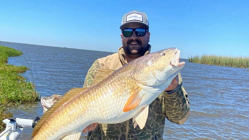Zach Guillot's big redfish