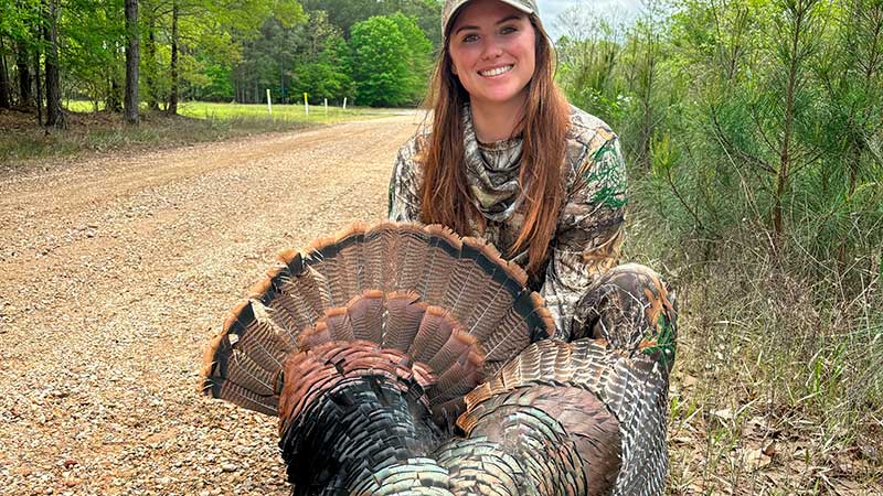 Maddigan Terrebonne's first turkey