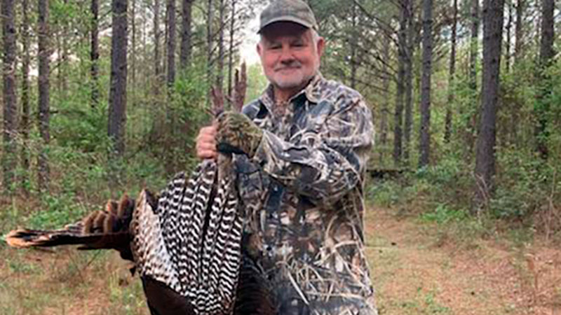 Randy Pellegrin's first turkey