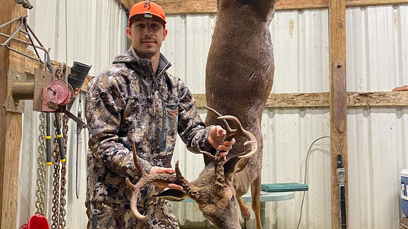 Sean Bergeron 9-point buck