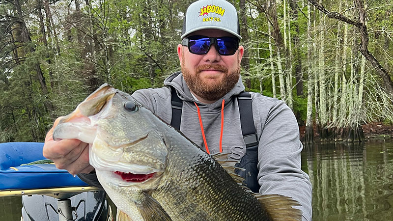 TJ Roussel's 9.14-pound bass