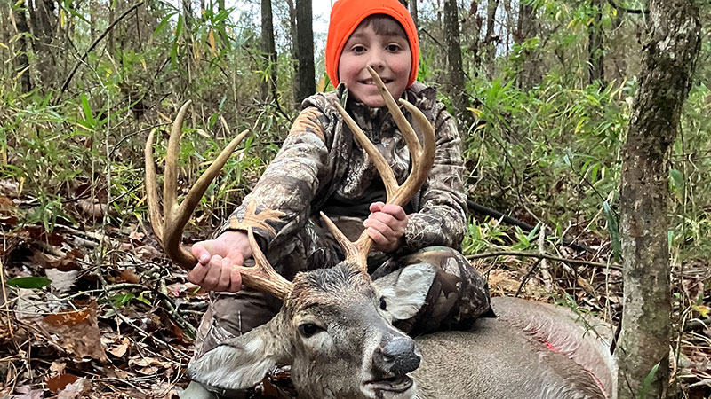 Casen Naquin's 8-point buck