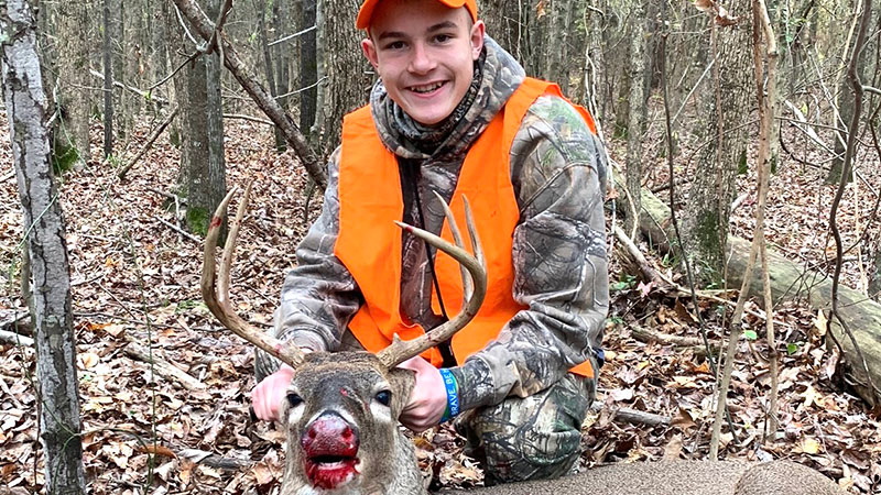 Joseph “G” Amiano's first buck