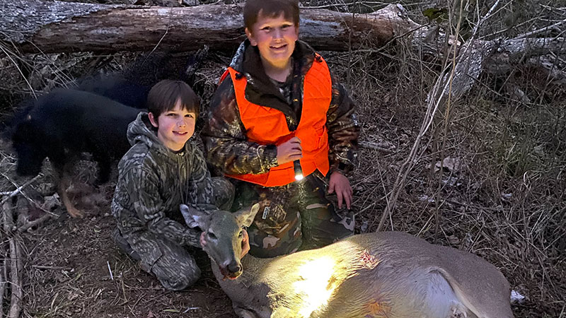 Blake Leroy's first deer