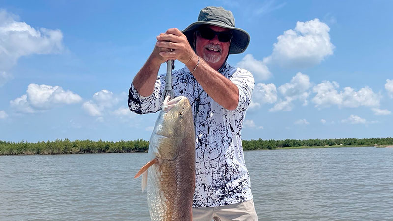 Steve Mowrey's big redfish