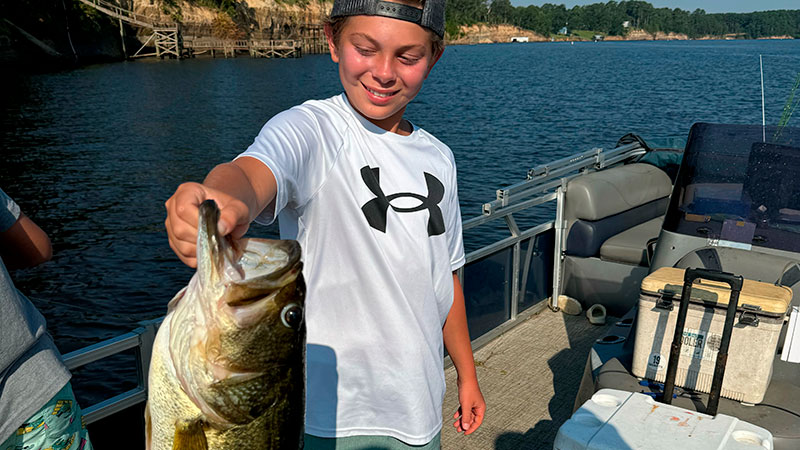 Jameson Knoll's big bass